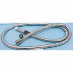 Stainless Steel Shower Hose 1.25m - 11mm Bore