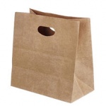 3pc Die-Cut Gift Bags W/Header