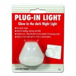 Red/Grey Plug-in Glow Light E15