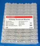 Red/Grey 10amp Terminal Blocks T10