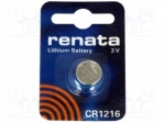 Cr1216 Renata Batteries