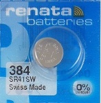 384 Renata Watch Batteries