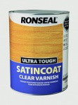 Ronseal Ultra Tough Satincoat Clear 5Ltr