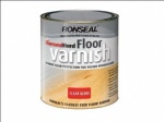 Ronseal Diamond Hard Floor Varnish Clear Gloss 2.5Ltr