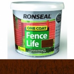 DISCONTINUED - Ronseal Oc Fencelife Medium Oak 4Ltr+25% Extra (Replaced by 38289)