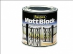 Rustin Black Matt Paint Q/D 500ml