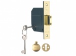 Yale PM562 Hi-Sec  5 Lever Dead Lock 67mm Pb (P-M562-PB-67)