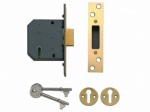 Yale Pm552 5 Lever Dead Lock 65mm Pb (P-M552-PB-65)