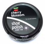 Cherry Blossom Shoe Polish 50ml -Dark Tan