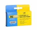Tacwise CT 45/10mm DP White Cable Staples Box of 1000 (0353)