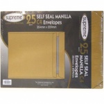 Comet C4 Manilla Envelopes Pk25 324mm x 229mm (SW55)