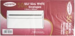 Comet White Self-Seal Envelopes Pk50 110mm x 220mm (S140)