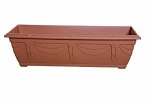 WHITEFURZE 60CM VENETIAN WINDOW BOX-T/COTTA