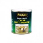 Rustin Q/D Clear Varn Matt 2.5Ltr