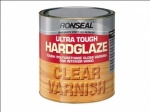 Ronseal Ultra Tough Hardglaze Clear Varnish 2.5ltr.