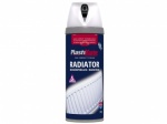 Plasti-Kote Twist & Spray Radiator Stain White 400ml