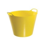 Gorilla Tub Medium Yellow (26Ltr)