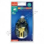 Squire 4L All Weather Galv. Steel Padlock 38mm