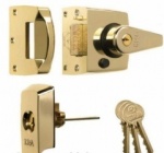 Era 60mm British HIGH SEC  Nightlatch Brass