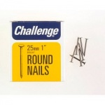 Challenge Round Nails 25mm