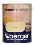 Berger Weathercoat smooth masonary magnolia 5Ltr