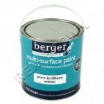 Berger MID sheen Kitchen & Bathroom Paint PBW 2.5Ltr