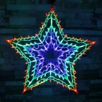 Benross Star Silhoutte Multi Colour Indoor Light (77710)