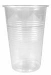 ****Plastic Drinking Cups 180cc pk100 - Transparent