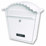 Sterling Classic Post Box White