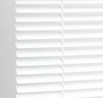 PVC Venetian Blind,Std Drop,White-60cm