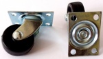 bulkhardware Castor Wheel Plate Fix 30mm PK8 (FB101)