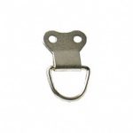 Picture 'D' Ring Small Nickel Plated Pk100