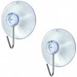 Suction Hooks 19mm Clear PK25