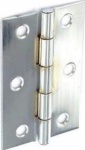 Steel Butt Hinge Extruded Brass 25mm Pk26