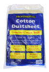 Cotton Dustsheet 12 x 9 ''