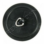 1 1/2'' Sink/Bath Plugs, Black - Pre Pack 1pcs