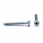 1''x 8 Steel Countersunk Screws Pre Pack - 10pcs