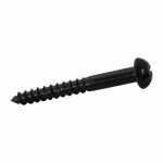 1 1/4'' x 8 Blk Japan Round Head Screws Pre Pack - 18pcs