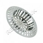 1 1/2'' Chrome Plated Sink Strainer - Pre Pack 1pcs