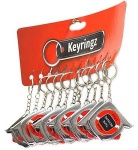 Tape Measure Key Rings  - Pack of 12