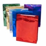 Holographic Gift Bag Large PK OF 12