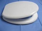 Classic Toilet Seat MDF White 18.5''