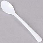 80pcs Large Plastic Spoons
