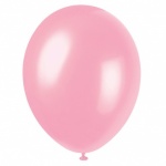 50 12'' Crystal Pink Pearl Blln