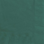 20 Forest Green Lunch Napkins