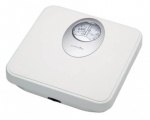Hanson White Mechanical Bathroom Scales With Magnified Display