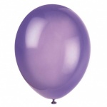 50 12'' Midnight Purple Crystal Premium Balloons
