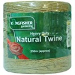 Kingfisher 250 Meter Heavy Duty Natural Garden Twine [HDNT250]