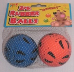 Pets Play 151 RUBBER BALLS 2PK (PAP1038)