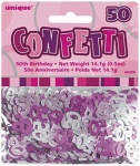 Pink Glitz 50 Confetti .5oz